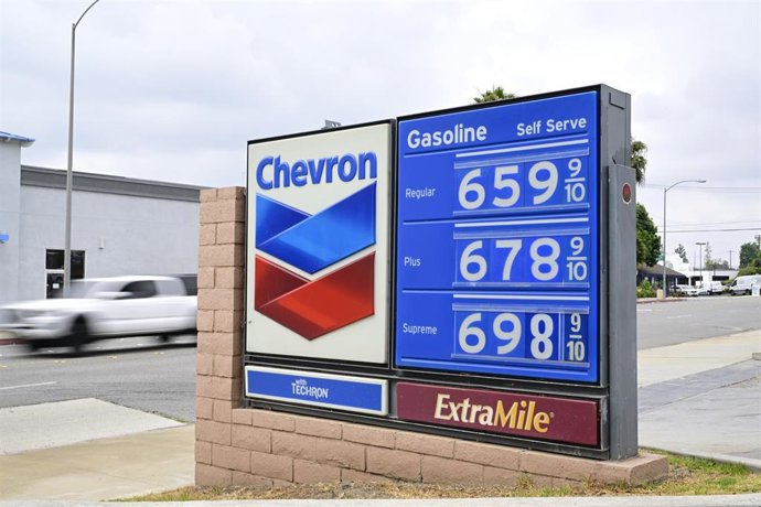 Archivo - Gasolinera de Chevron