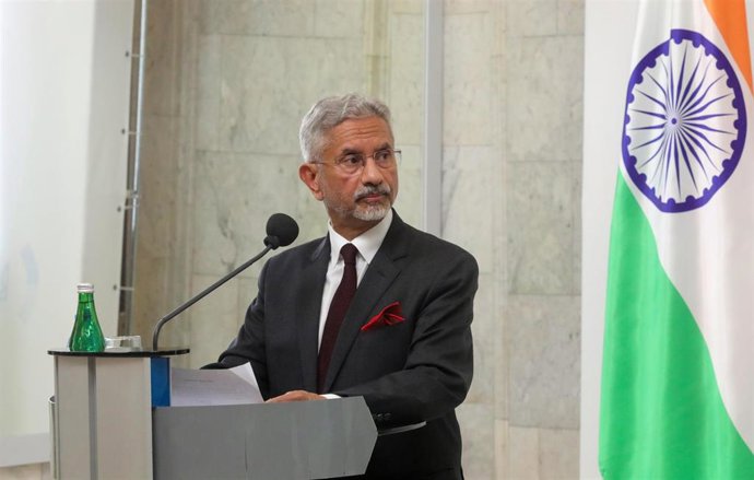 Archivo -  El ministro de Exteriores de India, Subrahmanyam Jaishankar.