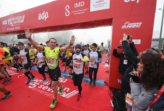Archivo - Imagen de archivo de la Media Maratón
