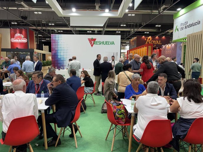 Stand de Freshuelva en Fruit Attraction.