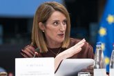 Foto: Metsola denuncia el acoso con pornografía 'deepfake' a 60 eurodiputadas: "Es intolerable y deplorable"