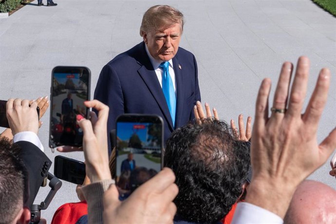 El presidente de Estados Unidos, Donald Trump