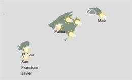 El tiempo hoy, martes 6 de octubre, en Baleares.