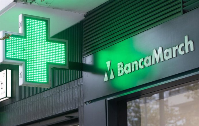 Archivo - Fachada de la sede de Banca March en Madrid (España).