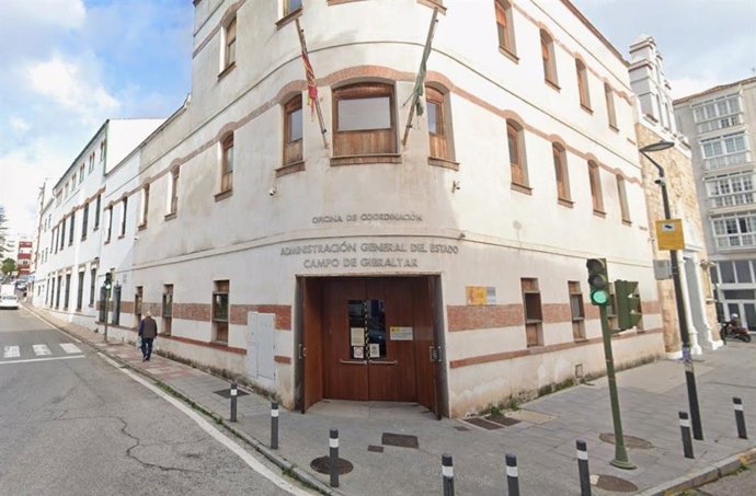 Vista de la oficina de la Administración General del Estado (AGE) en el Campo de Gibraltar, ubicada en Algeciras