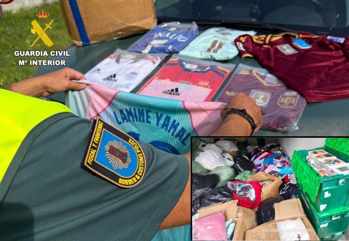 Intervenidas más de 3.300 prendas falsificadas y por contrabando en Medio Cudeyo