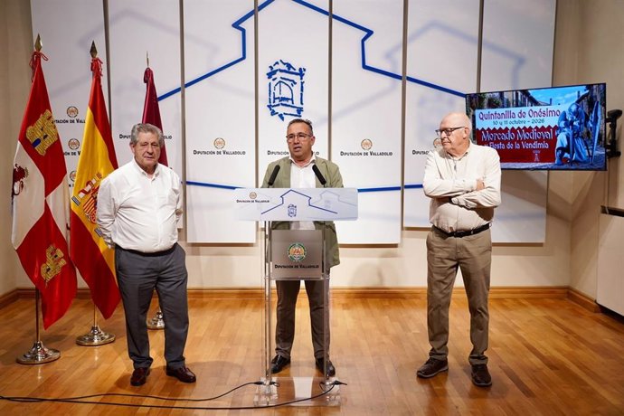 Un momento de la presentación de los actos en Quintanilla.