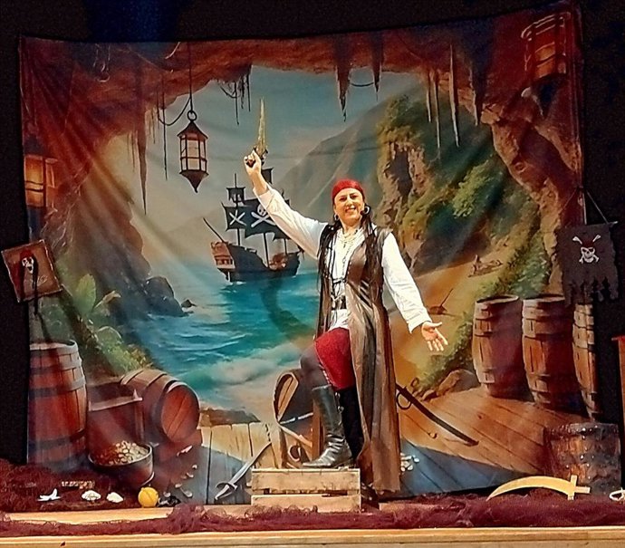 'La pirata trotavientos'.
