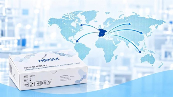 MIRNAX alcanza un 96,9 % de precisión en la detección del cáncer colorrectal