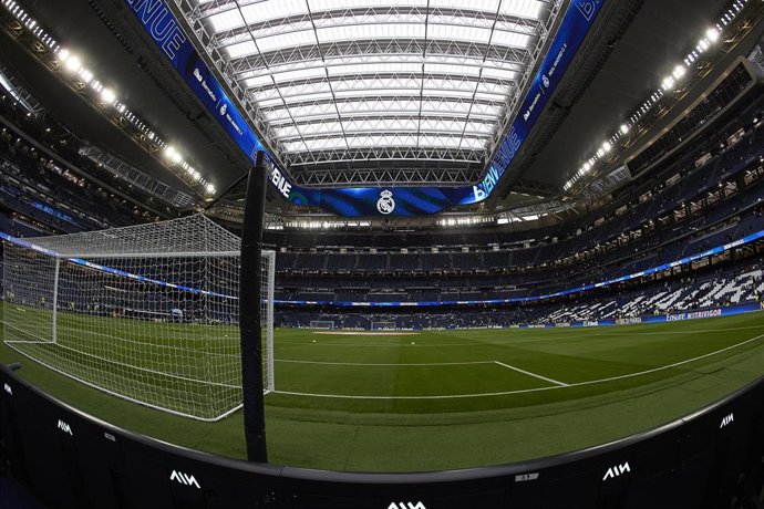 Archivo - Vista general del Santiago Bernabéu, en un Real Madrid-Real Betis de LaLiga EA Sports 2025-26.