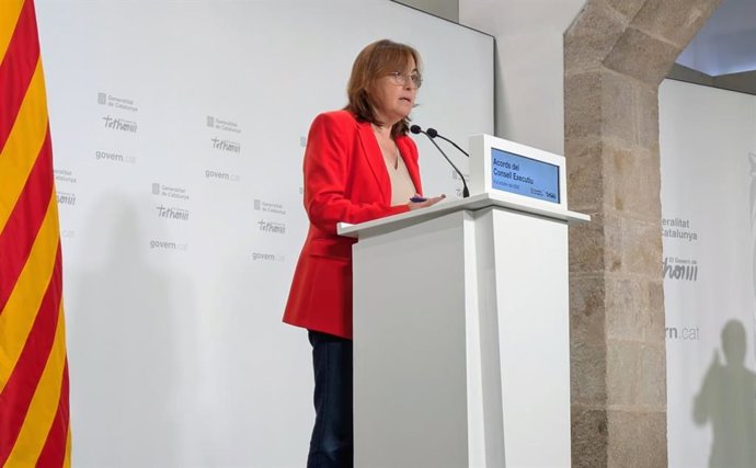 La consellera de Territorio, Vivienda y Transición Ecológica de la Generalitat y portavoz del Govern, Sílvia Paneque