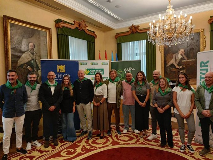 Presentada la 17 edición de 'Gijón de Sidra', en el Ayuntamiento gijonés.