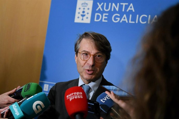El conselleiro de Facenda, Miguel Corgos