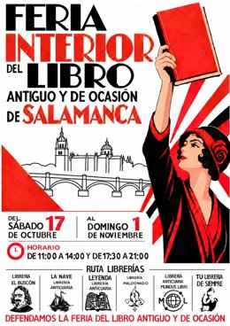 Librerías de Salamanca organizan una feria alternativa de libro antiguo tras no pactar con el Consistorio.