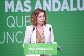 Foto: Montero no repetirá de candidata el 29N y espera que Sánchez "venga mucho" a Andalucía, que será una "pieza clave"