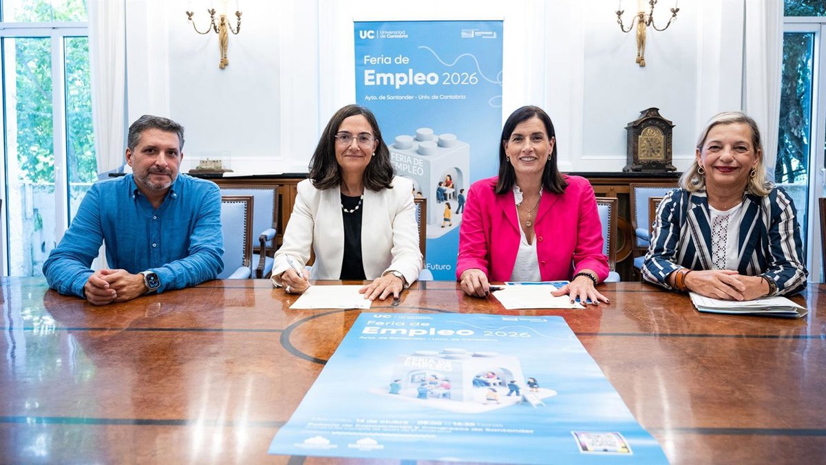 La Feria de Empleo de Santander reunirá a más de 120 empresas y ofertará cerca de 1.000 puestos de trabajo