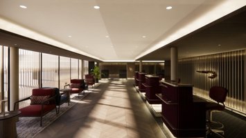 Nueva sala VIP en la Terminal 5 en el aeropuerto de Heathrow de British Airways.