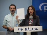 Foto: El PP pide "esperanza e ilusión" para apostar por un Gobierno que "no le dé permanentemente la espalda" a Málaga
