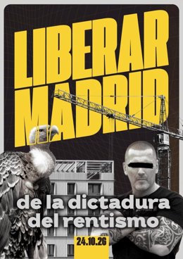 Cartel de Liberar Madrid