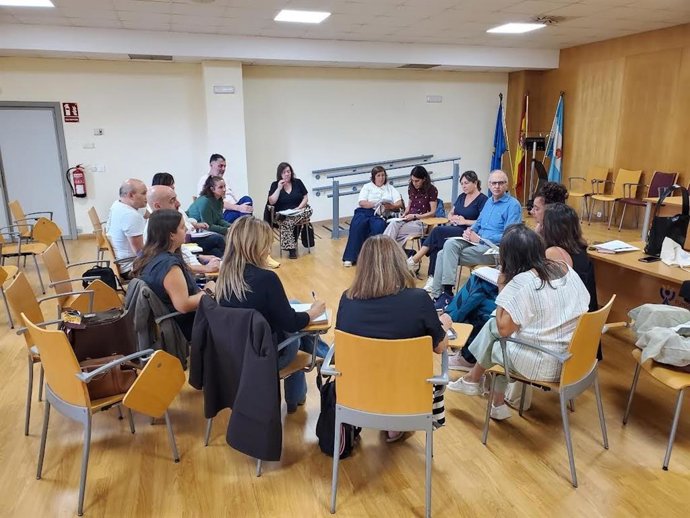 Reunión correspondiente al inicio del curso