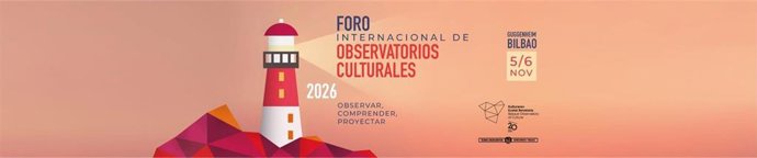Cartel del Foro Internacional de Observatorios Culturales.