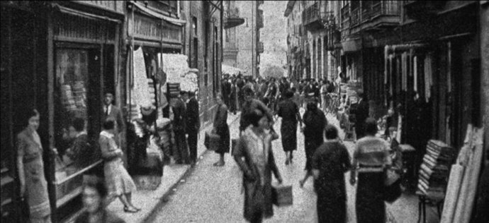 Fotografía antigua de Ordizia.