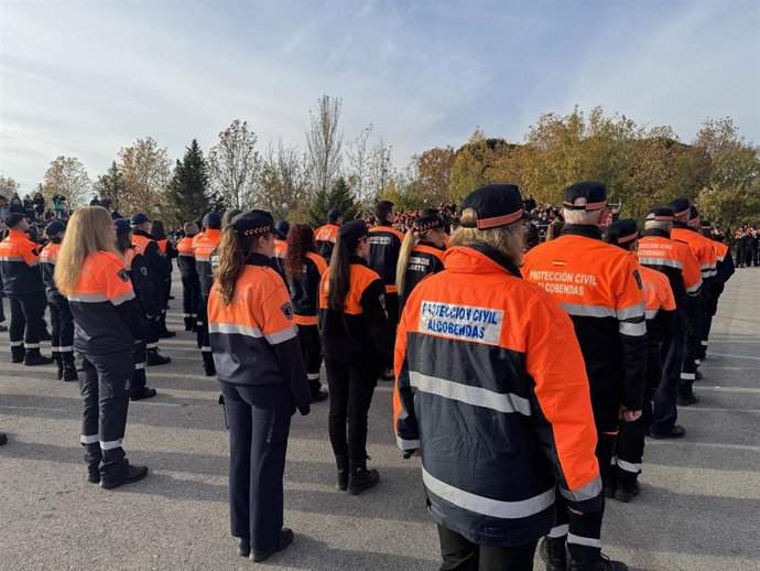 Voluntarios de protección civil 