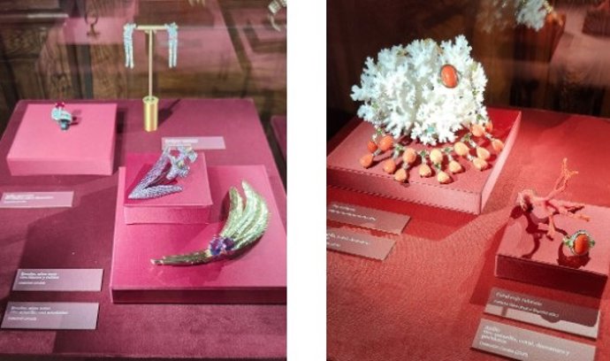 Joyas de la exposición 'Un diálogo con el Arte'