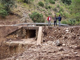 Visita a las vías forestales