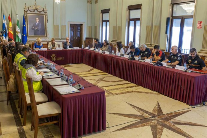 Junta Local de Seguridad por la Feria de Otoño de Huelva.