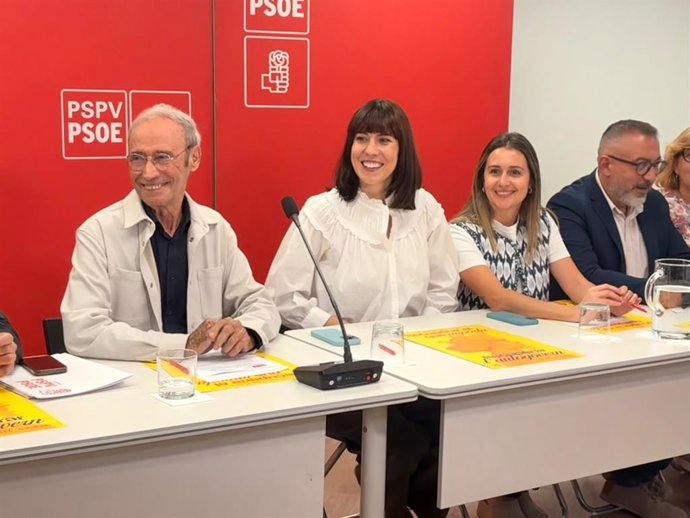 La líder del PSPV, Diana Morant, preside la ejecutiva