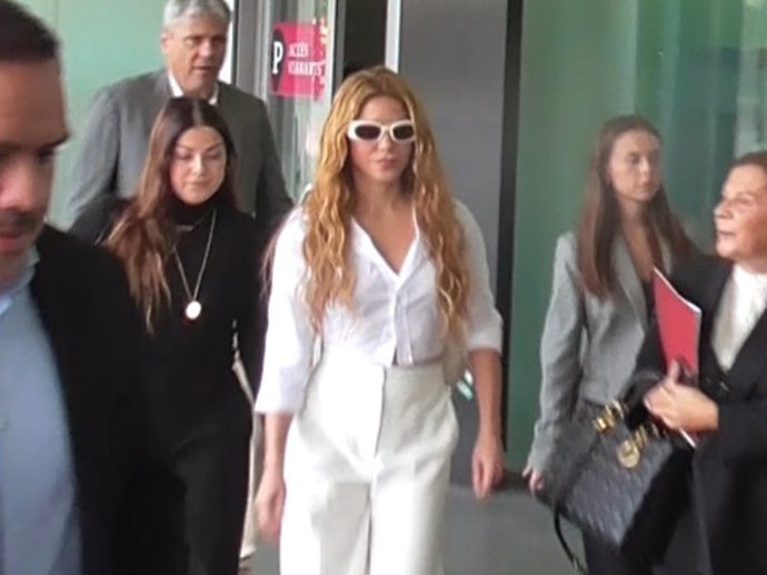 Shakira acude a los juzgados de Barcelona para enfrentarse a Gerard Piqué