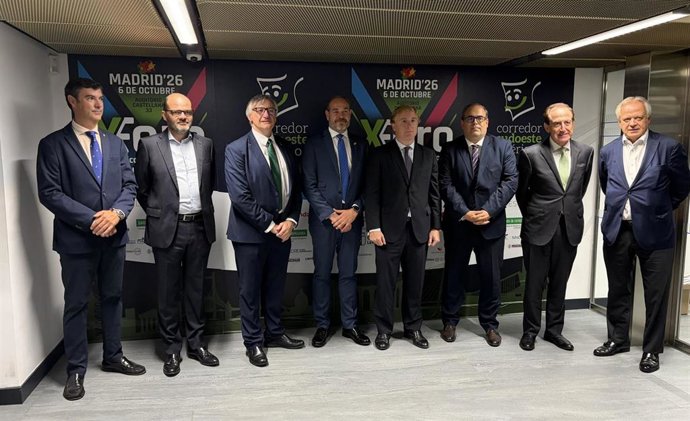 Autoridades en el X Foro Económico, Político y Social del Sudoeste Ibérico