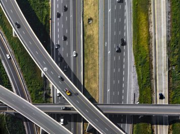 Archivo - Imagen de una autopista construida por Ferrovial.
