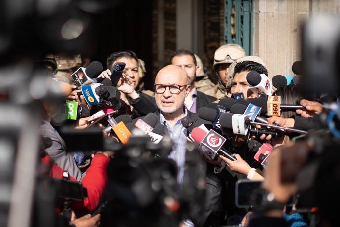 O ex-ministro da Presidência da Bolívia e embaixador do país junto à OEA, José Luis Lupo