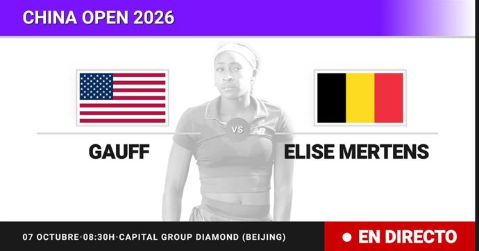 Coco Gauff - Elise Mertens: resumen y estadísticas del partido de Octavos de final de China Open