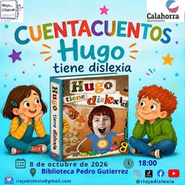 Cuentcuentos en la Biblioteca de La Rioja por el Día de la Dislexia