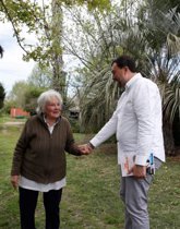 Foto: Barbón destaca el valor del diálogo democrático tras un encuentro con la exvicepresidenta de Uruguay Lucía Topolansky