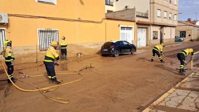 Inundaciones en Madrigueras