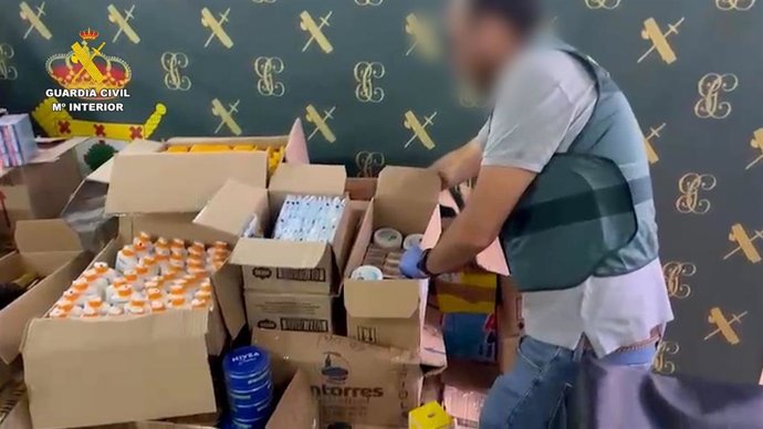 Desarticulada una organización dedicada al hurto sistemático de productos de supermercado en todo el territorio nacional.