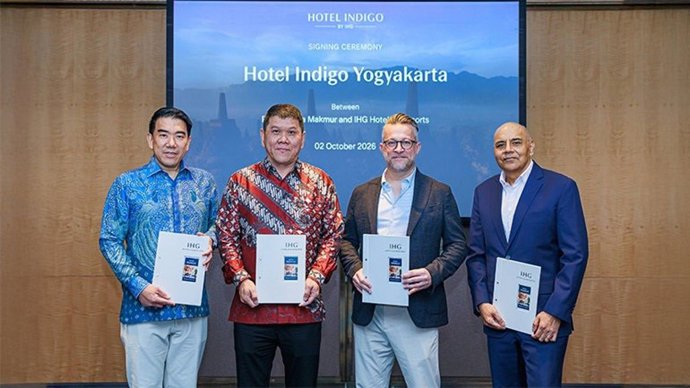 IHG debutará en la ciudad indonesia de Yogyakarta con la firma de un nuevo hotel de la marca Hotel Indigo