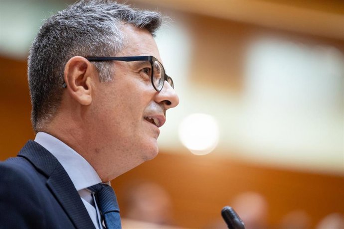 El ministro de la Presidencia, Justicia y Relaciones con las Cortes, Félix Bolaños, en una imagen de archivo