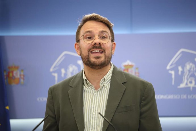 El portavoz adjunto de Sumar en el Congreso, Alberto Ibáñez.