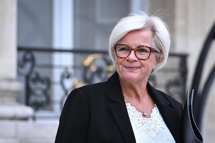 Archivo - La ministra de Defensa de Francia, Catherine Vautrin.