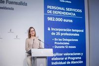 Castilla-La Mancha incorporará a 25 profesionales para agilizar la atención a la dependencia