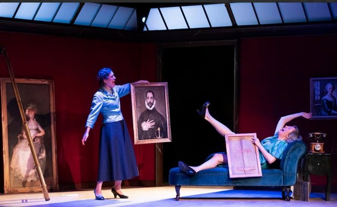 Valquiria Teatro presenta este sábado en El Espinar la obra 'La maja robada'.