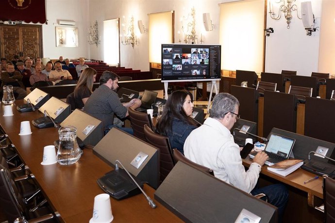 Celebración de la Junta General del Consorcio MásMedio de la Diputación de Cáceres
