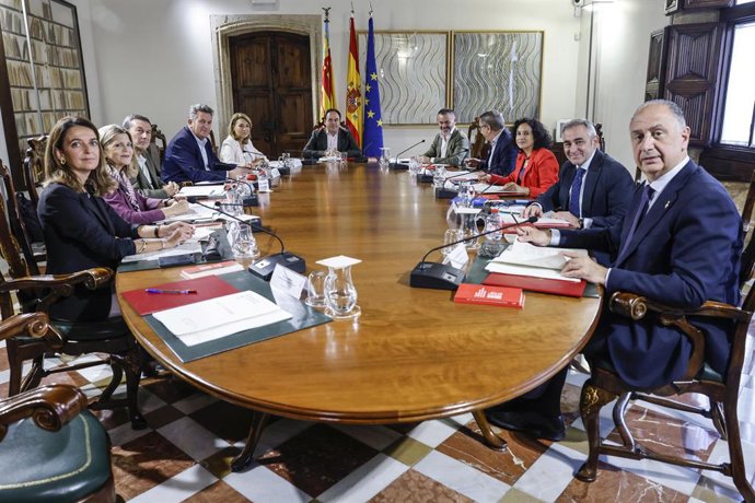 Imatge del ple del Consell, 7 d'octubre de 2026, en el qual s'han aprovat les distincions i guardons de la Generalitat amb motiu del 9 d'Octubre.