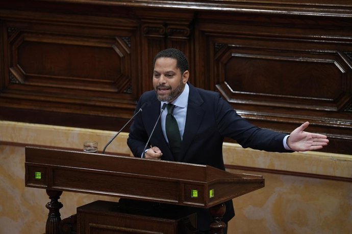 El secretari general de Vox i líder a Catalunya, Ignacio Garriga