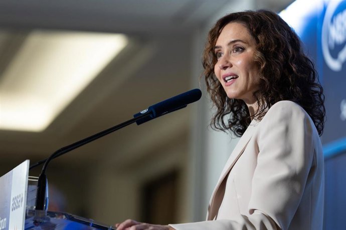 La presidenta de la Comunidad de Madrid,  Isabel Díaz Ayuso